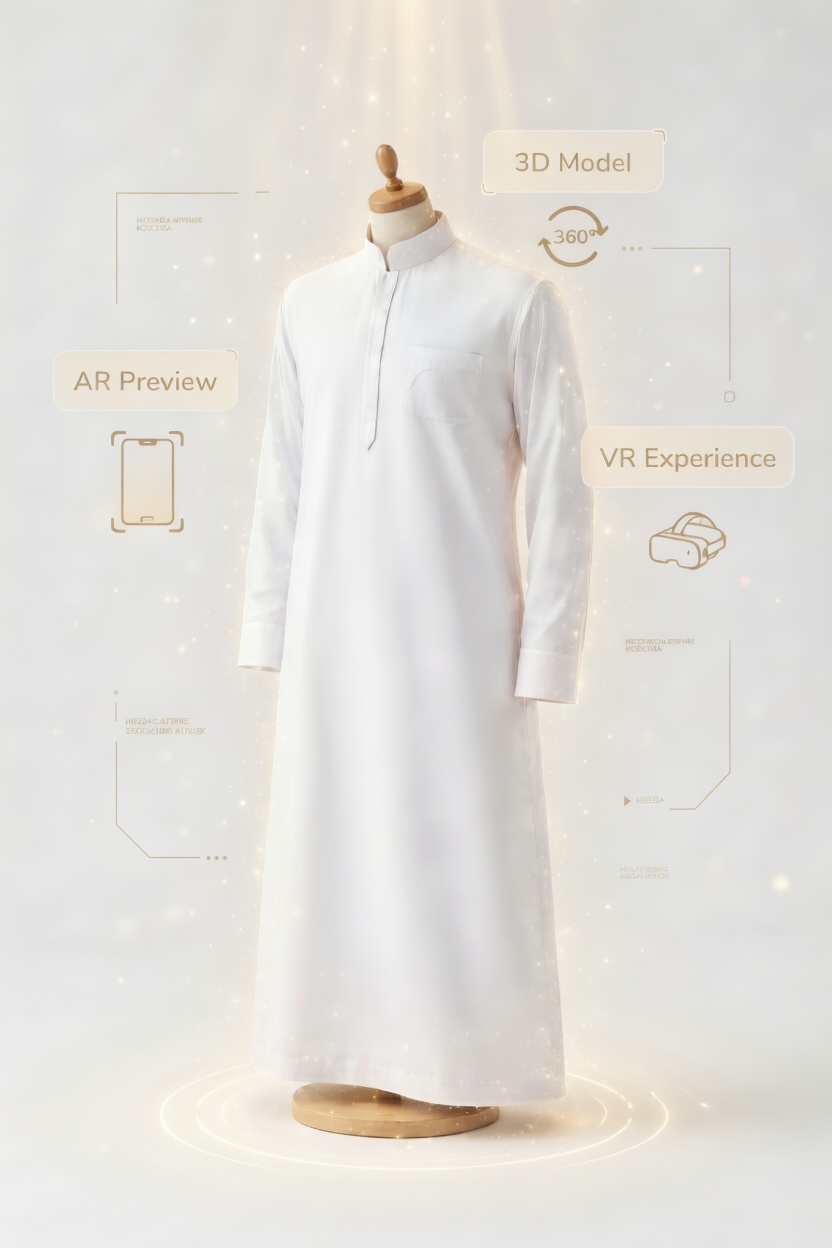 Advanced Preview — Beqamis Custom Thobe