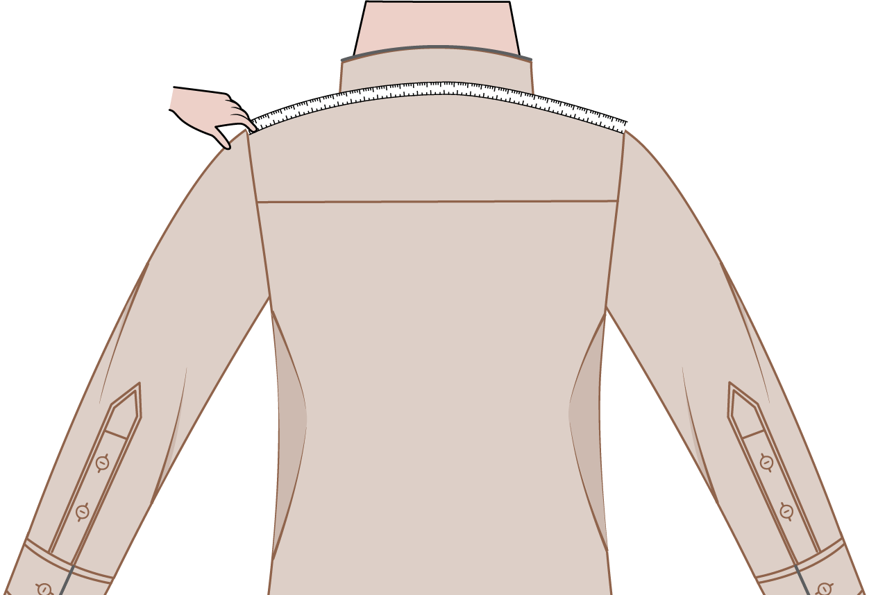 Bahu - Panduan Pengukuran Gamis Custom